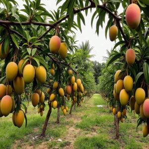 Mango scented car air freshener